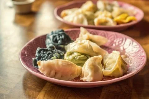 Variety of dumplings 写真素材