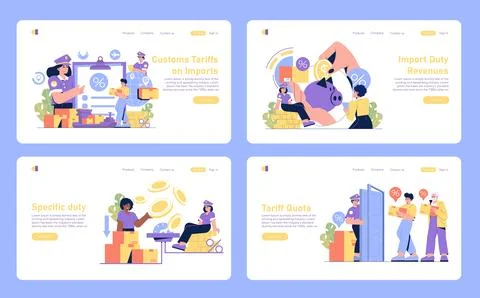 A Variety of Illustrations that Focus on Customer Equity and Effective Business Stock Illustration
