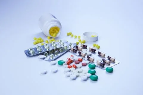A variety of medications 写真素材