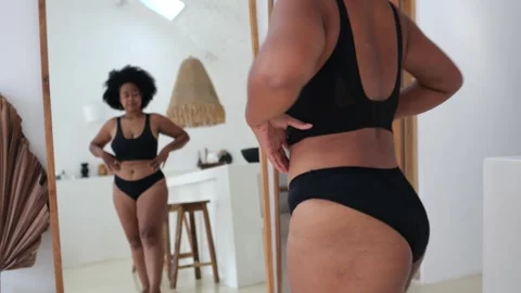 Variety of models with diverse types of face, body, race, gender. Plus size Video stock 240516838