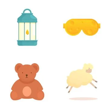 Variety pack of cartoon objects イラスト素材