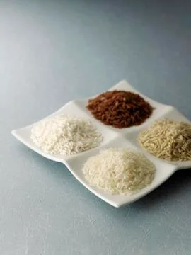 Variety of rice Foto stock