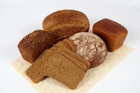 Variety of rye bread Stock Photos