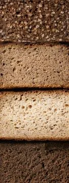 Variety of rye bread Stock Photos