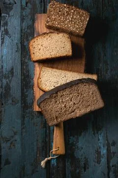 Variety of rye bread Stock Photos