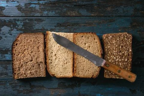 Variety of rye bread Stock Photos