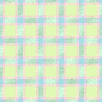 Variety seamless pattern textile, net tartan fabric vector. Fashionable che.. イラスト素材
