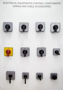 Variety of switchboard Stock Photos