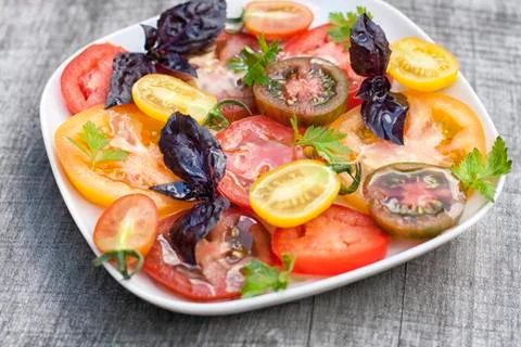 Variety of tomato Stock Photos
