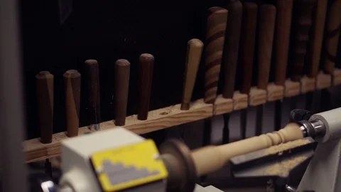 From the variety of tools man choosing the right size planer. Carpenter male Видео 121451836