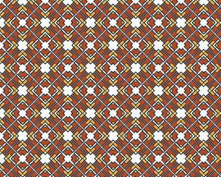 Various abstract shapes pattern decoration. Stock Illustration