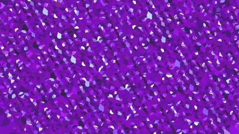 Various abstract shapes shimmering in different colors.Colorful mosaic. Stock Footage 266020585