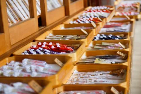 Various amulet of japan Stock Photos