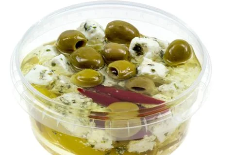 Various antipasti Stock Photos