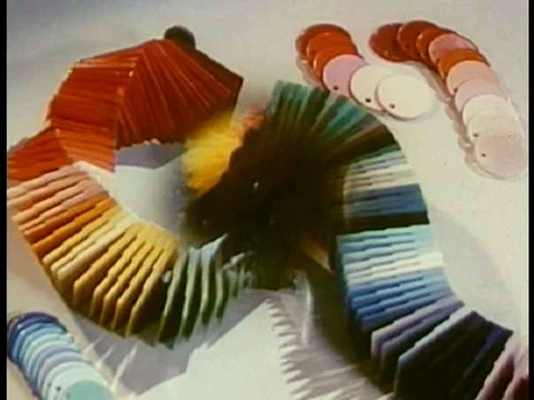 Various applications of color in this Technicolor demo film. 動画素材 75095884