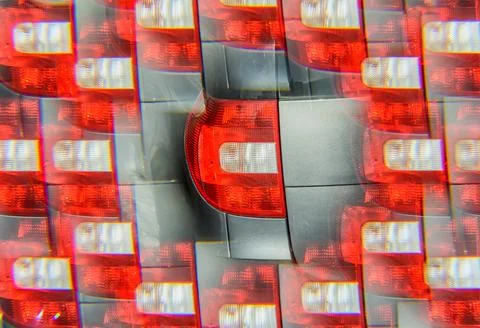 Various backgrounds obtained with multiple exposure. Stock Photos