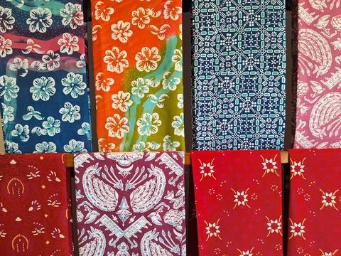 Various Batik Pattern Stock Photos
