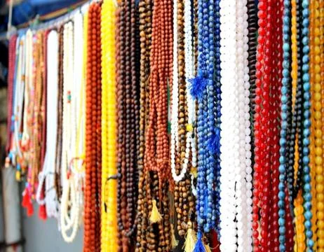 Various Beads of Monks 写真素材