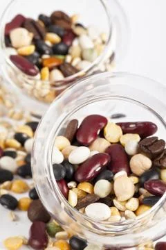 Various beans Stock Photos