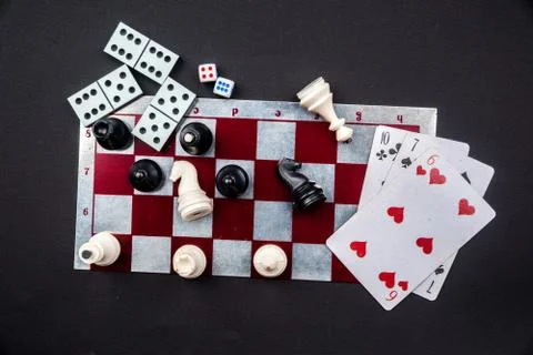 Various board games Stock Photos
