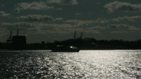 Various bodies of water Stock Footage 697943