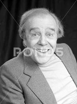 Various British TV 1970s and 1980s personalities and actors, portraits ...