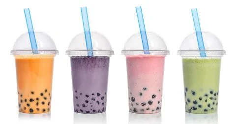 Various Bubble Tea Stock Photos