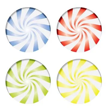 Various candies Stock Illustration