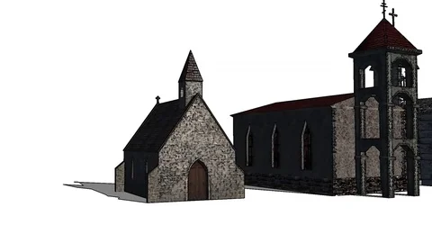 Various Christian Churches Stock-Footage 78531920