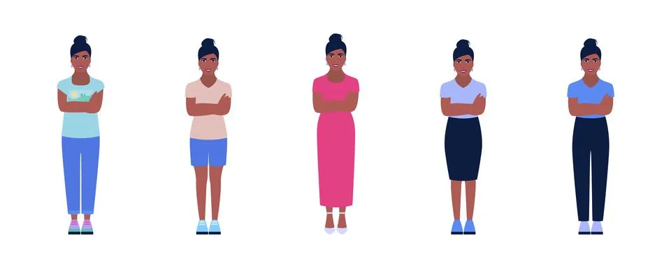 Various clothes Stock Illustration