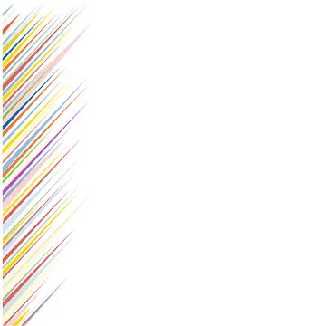 Various color sharp shape border corner for your element design Stock Illustration