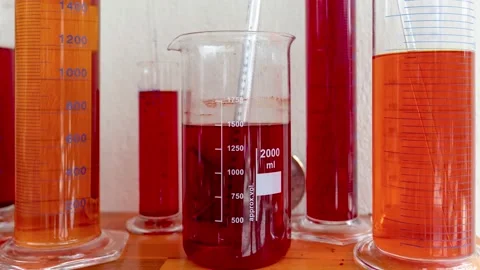 Various colored blood test tubes. Stock Footage 137828260