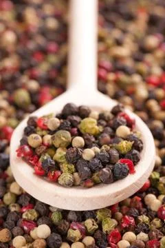 Various colourful pepper Stock Photos