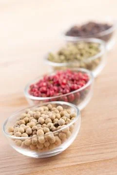 Various colourful pepper Stock Photos