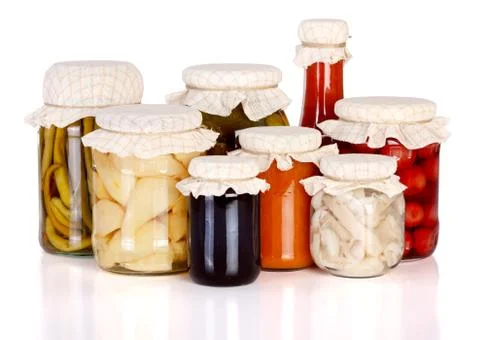 Various conserves Stock Photos