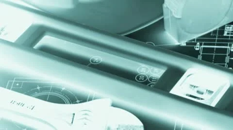 Various construction and diy home improvement tools Stock Footage 21308672