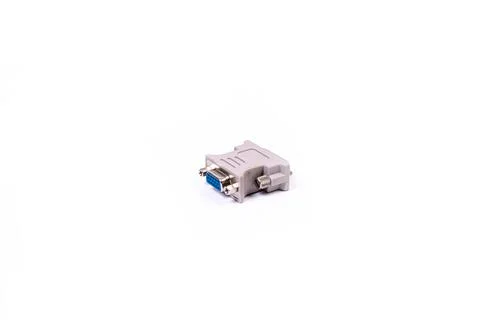 Various converter cables adapters for computers and smartphones HDMI VGA USB Foto stock