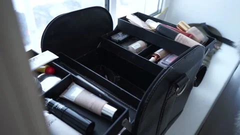 Various cosmetic things Stock Footage 159896693