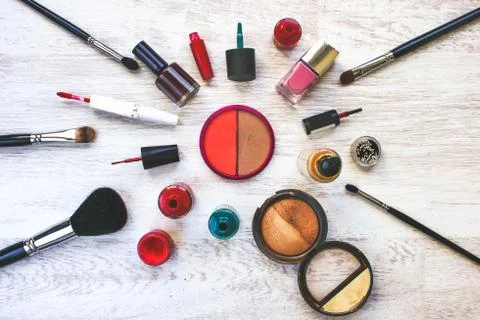 Various cosmetics Stock Photos