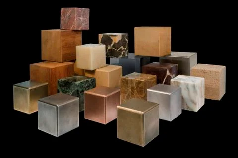 Various cubes Stock Photos