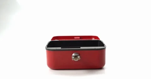 Various currency falling and missing open cashtin Stock Footage 111958739