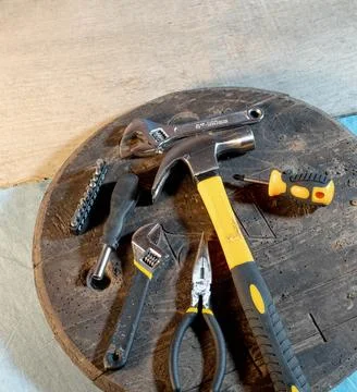 Various DIY Tools Stock Photos