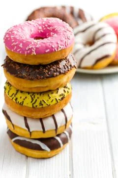 Various donuts Foto stock