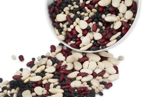 Various dried beans Stock Photos