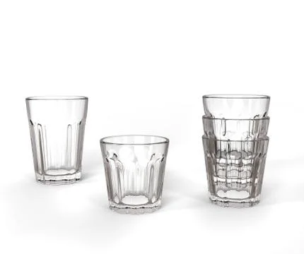 Various Drinking Glasses イラスト素材