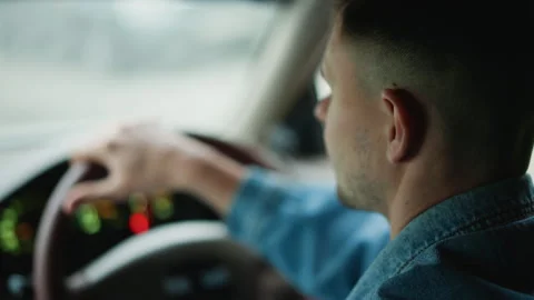 Various drivers performing different tasks within car environment, Collection of Stock Footage 327730866