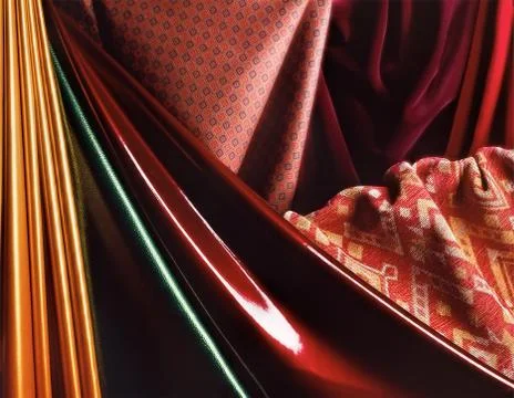 Various Fabrics 写真素材