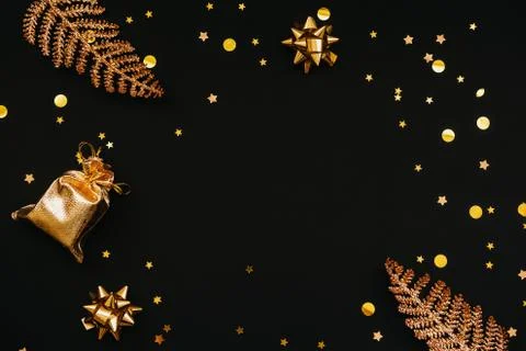 Various festive items and decorations Stock Photos