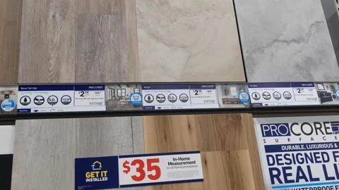 Various Floor Boards Available for Purchase Vidéo 150995118