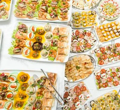 Various food on the table Stock Photos